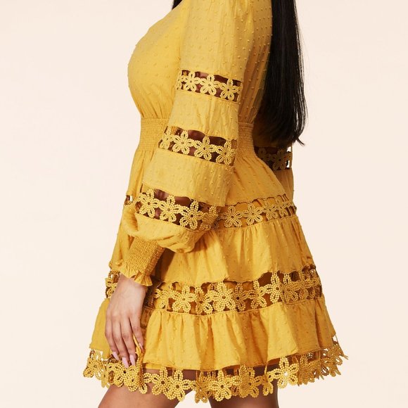 LONG SLEEVE MINI DRESS BY LATISTE - Picture 9 of 13